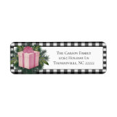 Buffalo Kariert Weihnachtsgeschenk | Rosa (Vorne)