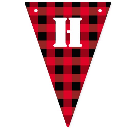 Buffalo kariert wimpelkette (Zweite Fahne)