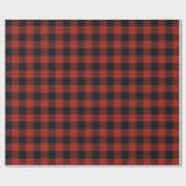 Buffalo Kariert Wrapping Paper Geschenkpapier (Flach)