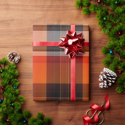 Buffalo Kariert Wrapping Paper Geschenkpapier (Feiertagsgeschenk)