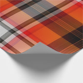 Buffalo Kariert Wrapping Paper Geschenkpapier (Ecke)