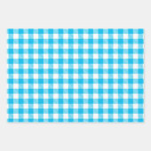 Buffalo Kariert Wrapping Paper Sheets Geschenkpapier Set (Vorderseite 3)