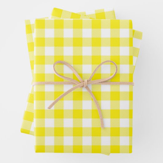 Buffalo Kariert Wrapping Paper Sheets Geschenkpapier Set (Beispiel)