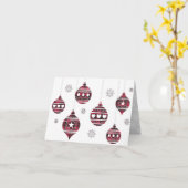 Buffalo Karierte geklappte Grußkarte Karte (Gelbe Blume)