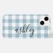 Buffalo Karierte Kalligrafie I Telefongehäuse Case-Mate iPhone Hülle (Rückseite (Horizontal))