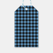 Buffalo Karierte Personalisierte Gift Tags Geschenkanhänger (Rückseite)