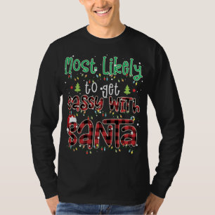 Buffalo Karierte Weihnachten am wahrscheinlichsten T-Shirt
