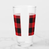 Buffalo Karierte Weihnachten Rot und Schwarzer Kar Glas (Links)