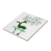 Buffalo Karierte Weihnachtsferd Thunder_Cove Fliese (Seite)