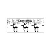 Buffalo Karierte Weihnachtsferd Thunder_Cove Gummistempel (Stempel)