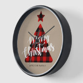 Buffalo Karierten Weihnachtsbaum Kraft Uhr (Winkel)