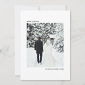 Buffalo Kariertes Foto Weihnachten | Frohe Weihnac (Vorderseite)