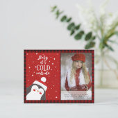 Buffalo Kariertes Foto Xmas Neujahr Folklore Art P Postkarte (Stehend Vorderseite)