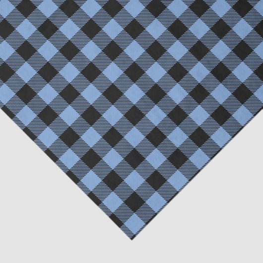 Buffalo Kariertes Gewebepapier Seidenpapier (Ausschnitt)