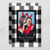 Buffalo Kariertes Muster Foto Vorlage Personalisie (Vorne/Hinten)