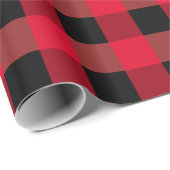 Buffalo Kariertes Packpapier (Rolleneckpunkt)