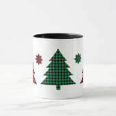 Buffalo-Karo-Bäume Tasse (Zentrum)