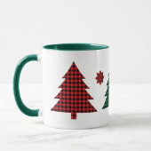 Buffalo-Karo-Bäume Tasse (Links)