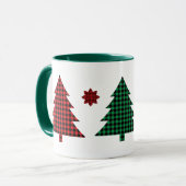 Buffalo-Karo-Bäume Tasse (Vorderseite Links)
