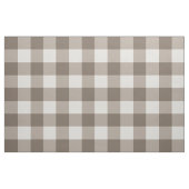 Buffalo Karo Beige Cream Ivory Gingham Stoff (Fat Quarter (45,7 x 55,9 cm))