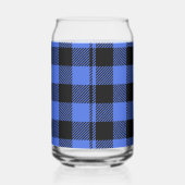Buffalo Karo Blue & Black Lumberjack Kariertes Dek Dosenglas (Rechts)