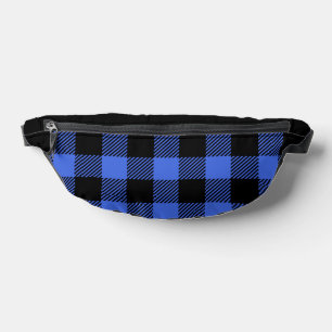 Buffalo Karo Blue und Black Lumberjack Kariert Bauchtasche