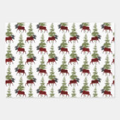 Buffalo Karo Bull Moose Geschenkpapier Set (Vorderseite 2)