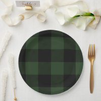 Buffalo Karo Celtic Green and Black Squares Karier