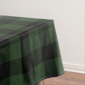 Buffalo Karo Celtic Green and Black Squares Karier Tischdecke (Beispiel)