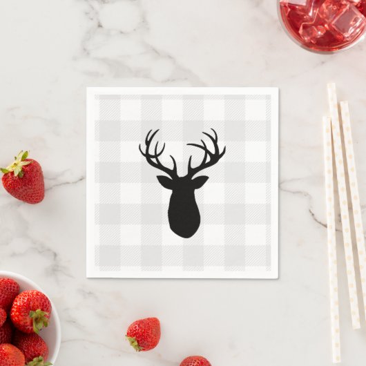 Buffalo Karo Deer Wilderness Kabine Serviette (Beispiel)