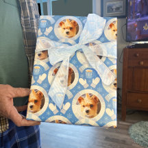 Buffalo Karo Dot Christmas Scarf Foto