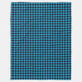 Buffalo-Karo-Fleece-Decke Fleecedecke (Vorderseite)