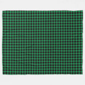 Buffalo-Karo-Fleece-Decke Fleecedecke (Vorderseite (Horizontal))