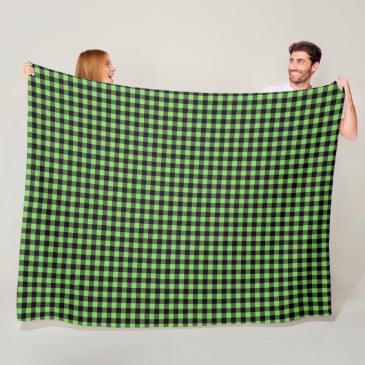 Buffalo-Karo-Fleece-Decke Fleecedecke (Beispiel)