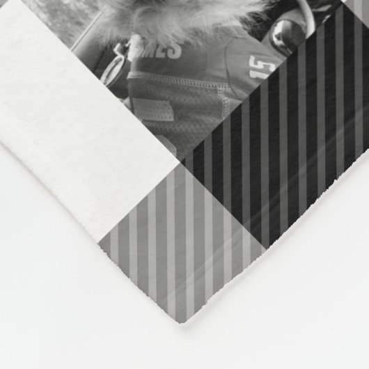 Buffalo Karo Foto Fleece Blanket (Ecke)