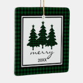 Buffalo Karo Foto Keramikornament (Rechts)