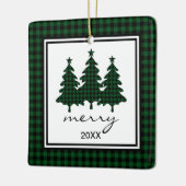 Buffalo Karo Foto Keramikornament (Links)