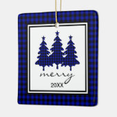 Buffalo Karo Foto Keramikornament (Links)