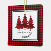 Buffalo Karo Foto Keramikornament (Links)