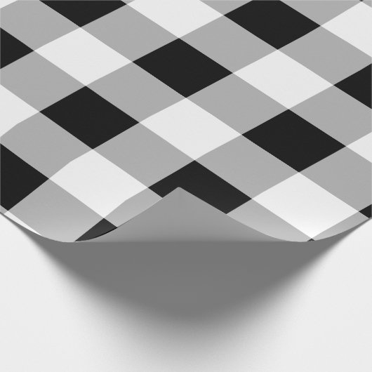 Buffalo Karo Geschenkpapier (Ecke)