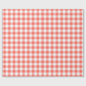 Buffalo-Karo-Gingham-Muster Geschenkpapier (Flach)