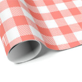 Buffalo-Karo-Gingham-Muster Geschenkpapier (Rolleneckpunkt)