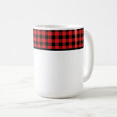 Buffalo-Karo Kaffeetasse (VorderseiteRechts)