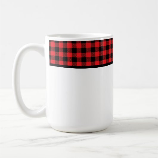 Buffalo-Karo Kaffeetasse (Links)