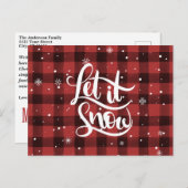 Buffalo-Karo lässt es nach Postkarte schwitzen (Vorne/Hinten)