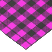 Buffalo Karo Lila Kariertes Muster Tischdecke (Schrägansicht)