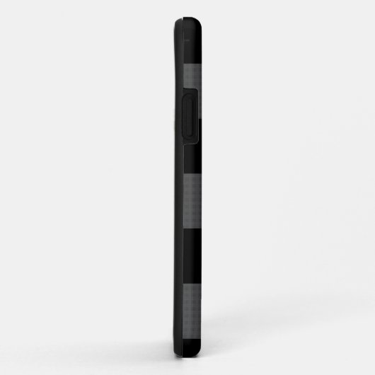 Buffalo-Karo mit Monogramm Case-Mate iPhone Hülle (Hinten/Rechts)