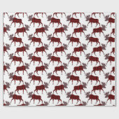 Buffalo Karo Moose Geschenkpapier (Flach)