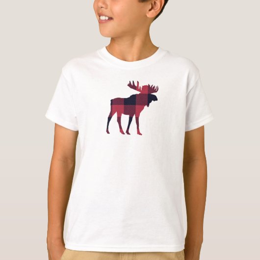 Buffalo Karo Moose Wilderness Cabin T-Shirt (Vorderseite)