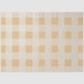 Buffalo Karo Nuetral Decoupage Seidenpapier (Vorderseite)
